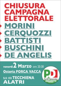 chiusuracampagnaelettorale