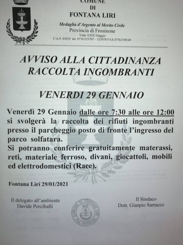 raccoltaingombranti